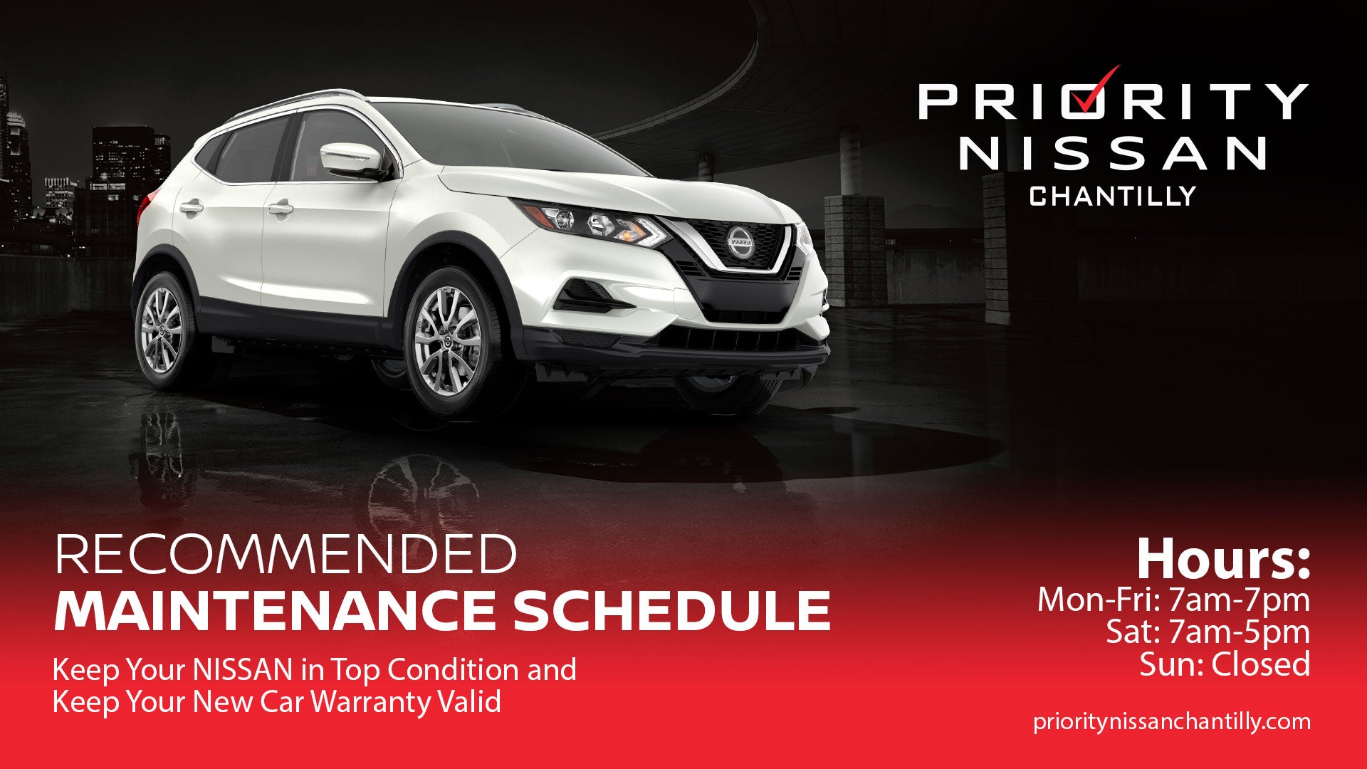 Priority Nissan Chantilly Recommended Maintenance Schedule