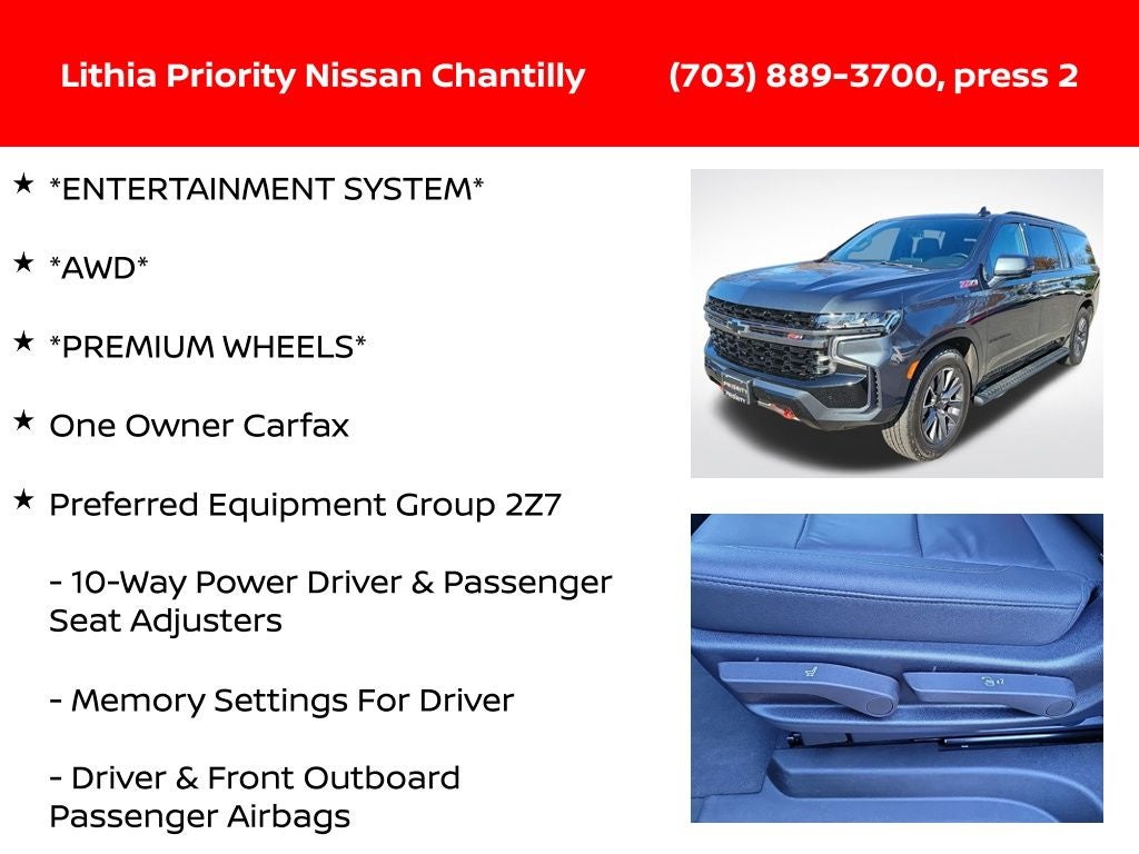 2022 Chevrolet Suburban Z71