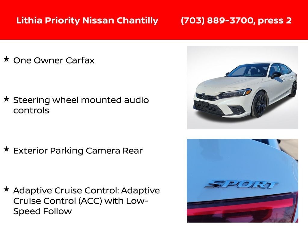 2024 Honda Civic Sport