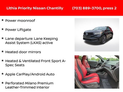 2021 Acura RDX A-Spec Package SH-AWD