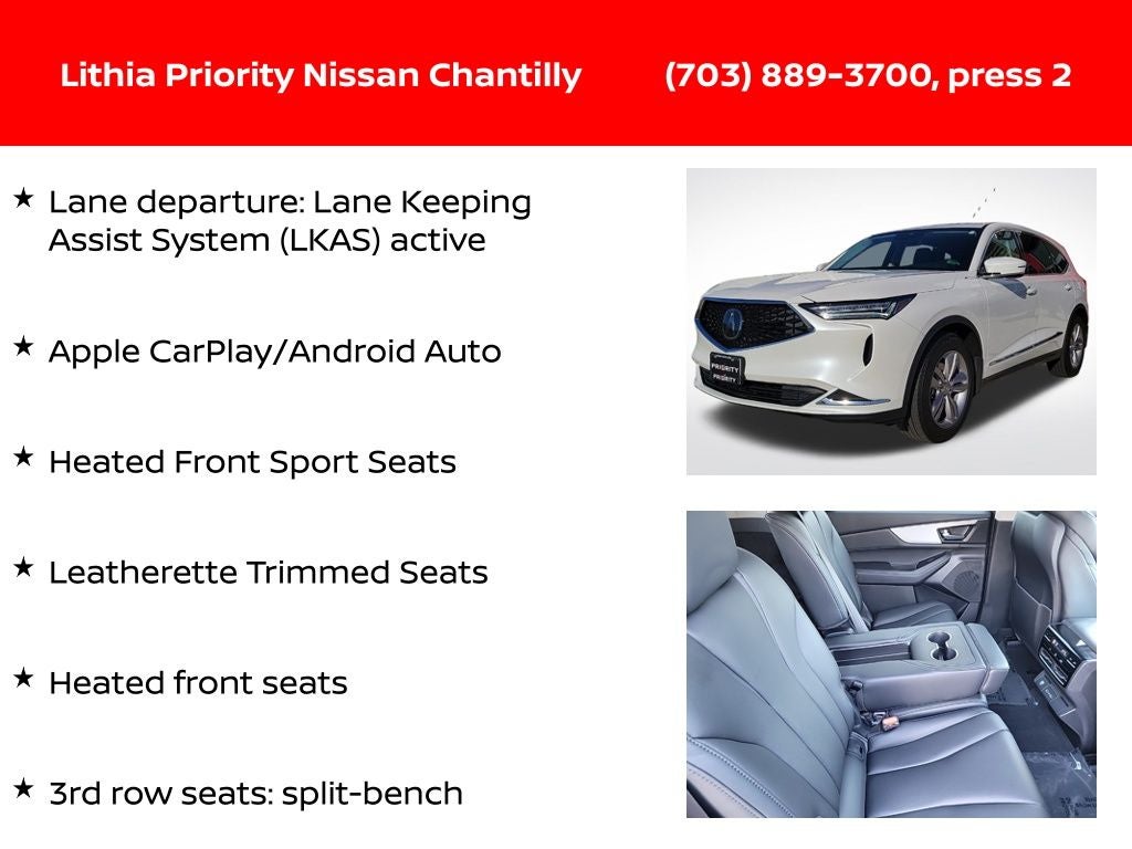 2023 Acura MDX 3.5L SH-AWD