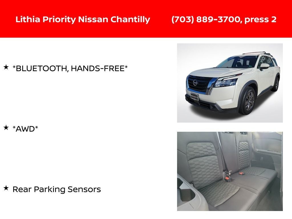 2022 Nissan Pathfinder SV