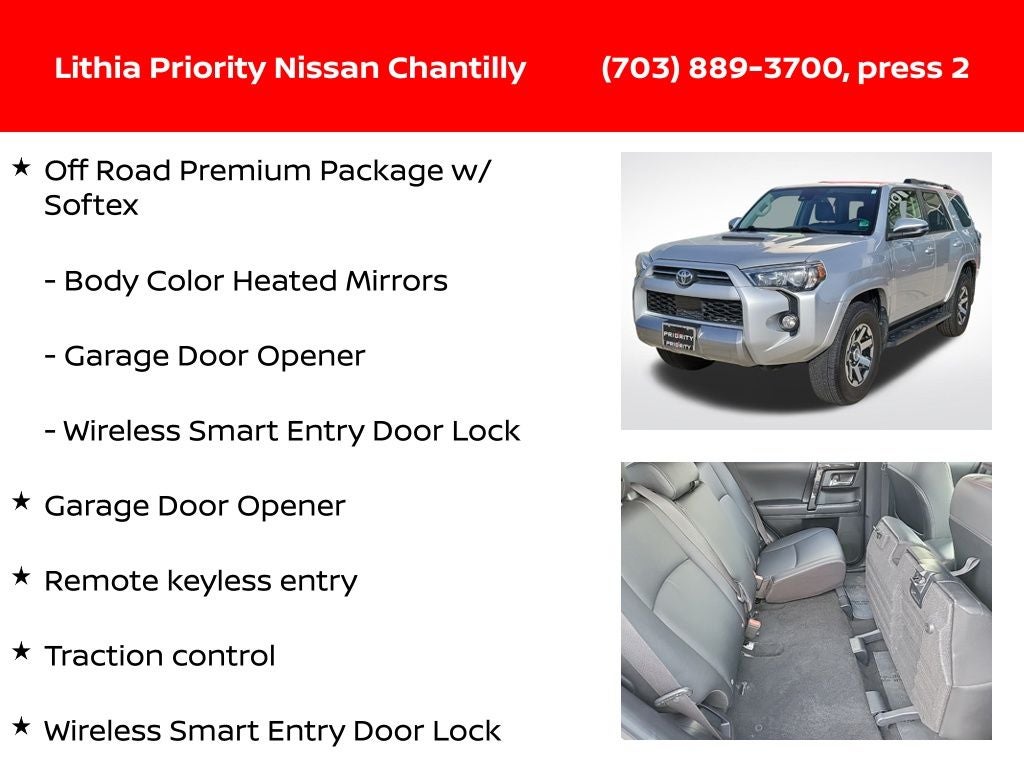 2020 Toyota 4Runner TRD Off-Road Premium