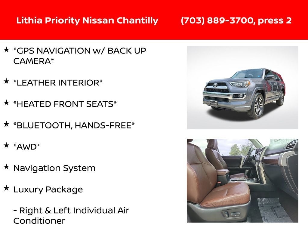 2014 Toyota 4Runner Limited