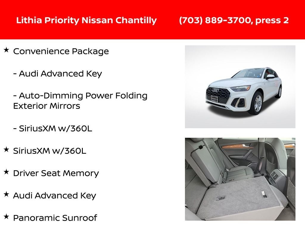 2023 Audi Q5 45 S line Premium quattro