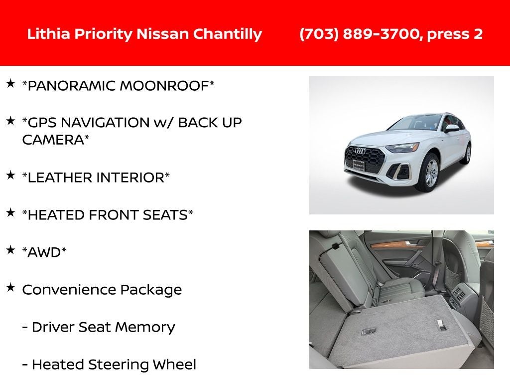 2023 Audi Q5 45 S line Premium quattro
