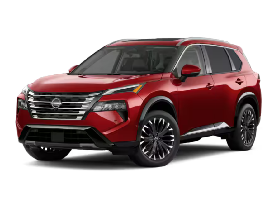 The Luxurious 2026 Nissan Rogue Platinum exterior