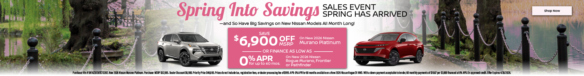 Spring Into Savings