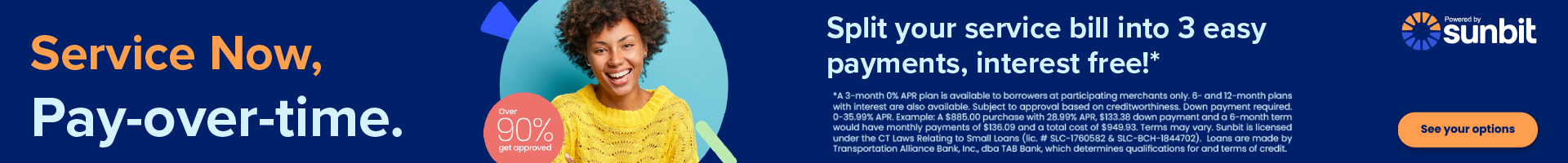 Service Now, Pay Over Time